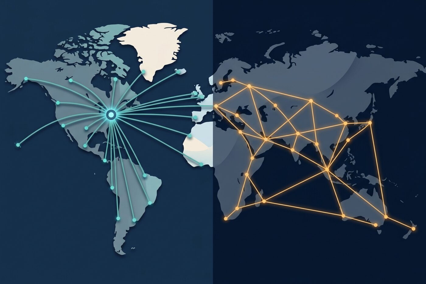 Hub-and-Spoke vs Point-to-Point Route Networks